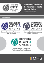 Conners Continuous Performance Tests Online Suite (Conners CPT Online Suite)